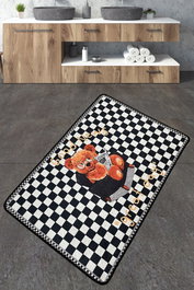 Mijölnir Alfombrilla de baño Newspaper Multicolor 70x120 cm